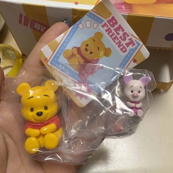 Anime Cartoon Winnie The Pooh Best Friend Series Blind Box Tigger Eeyore Piglet Model Collection Ornament Gifts For Kids - Image 15