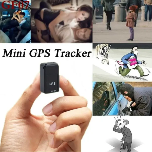 Micro Magnetic GPS Tracker, Vehicle Motorcycle Real-time Anti-theft Tracking Monitor, Personal Anti Loss Positioning Mini GPS - Image 2