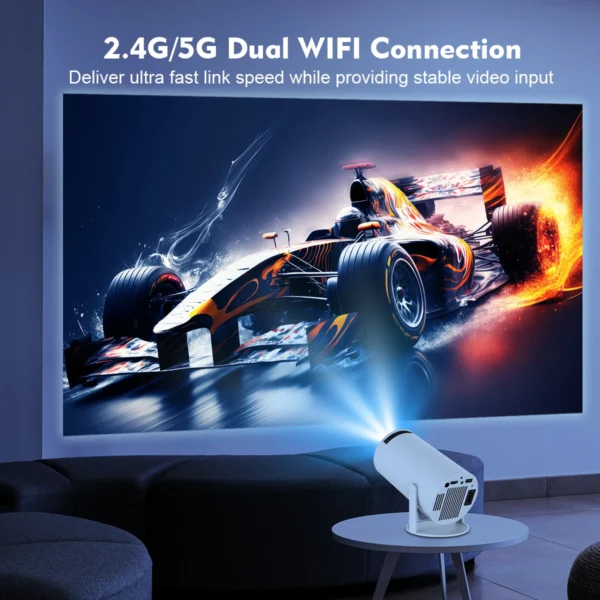 Magcubic Projector HY300 PRO 4K Android 11 Dual Wifi6 260ANSI Allwinner H713 BT5.0 1080P 1280*720P Home Cinema Outdoor Projetor - Image 19