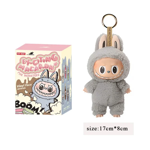 Cute Labubu The Monsters Box Toys Exciting Macaron Vinyl Face Mystery Boxes Mokoko Keychain for Birthday Christmas Gifts - Image 20