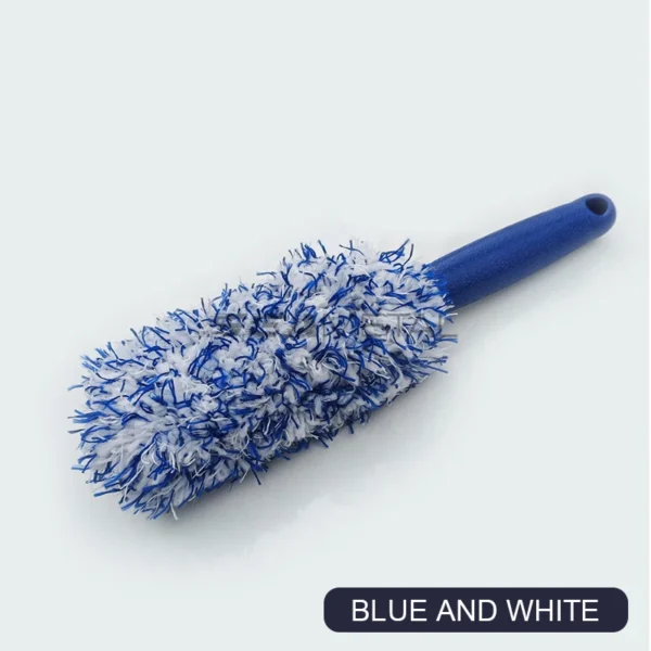 SEAMETAL Car Cleaning Brush Car Wash Portable Plush Wheel Tire Rim Brush Wash Tools for Car Motorcycle Wheel Tire Accessories - Image 7