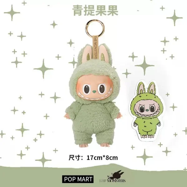 Labubu Monster Box Toy Heart Macaron Ii Vinyl Plush Doll Blind Box Model Pack Key Chain Gift Tabletop Decoration Children's Gift - Image 3