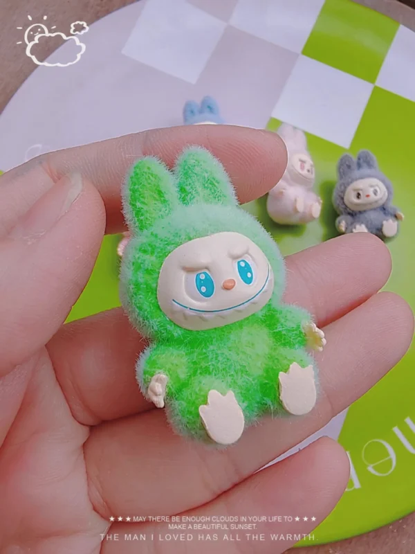 New Mini Labubu Standing And Sitting Posture Doll Cute Toy Desktop Decoration Model Ornaments Christmas Gifts Randomly Send - Image 9