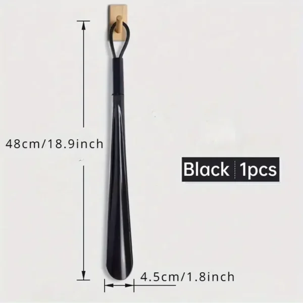 1pc Extra long flexible plastic shoe horns do not require bending durable shoe spoons for pregnant women wearing shoe assistants - Image 6
