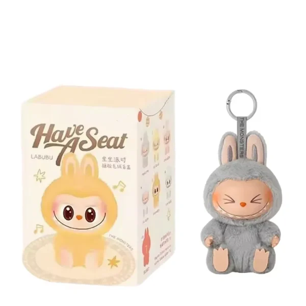 MINISO Labubu Sitting Party Series Second Generation Doll Blind Box Edition Ornament Gift - Image 9