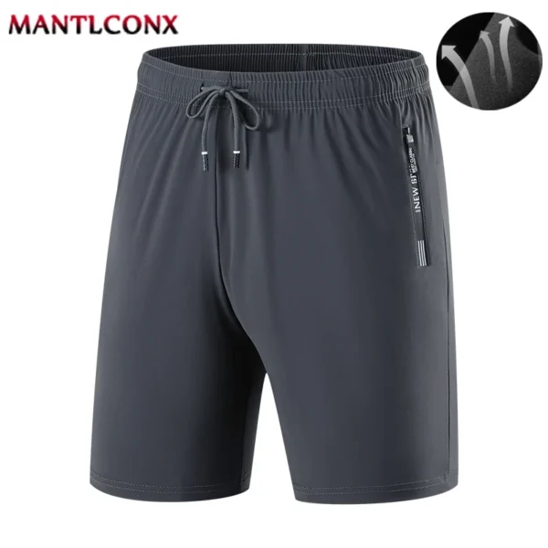 Summer Men's Sport Shorts Cool Sportswear Running Shorts Casual Bottoms Gym Fitness Training Jogging Short Pants Men Black Gray - Image 27