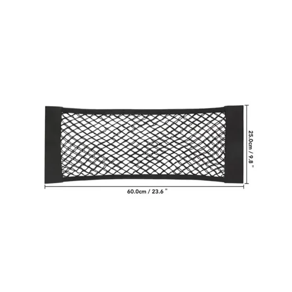 1pc Universal Car Storage Bag Double Mesh Trunk Storage Net, Car Built-in Storage Bag, Car Fire Extinguisher Fixed Net - Image 10