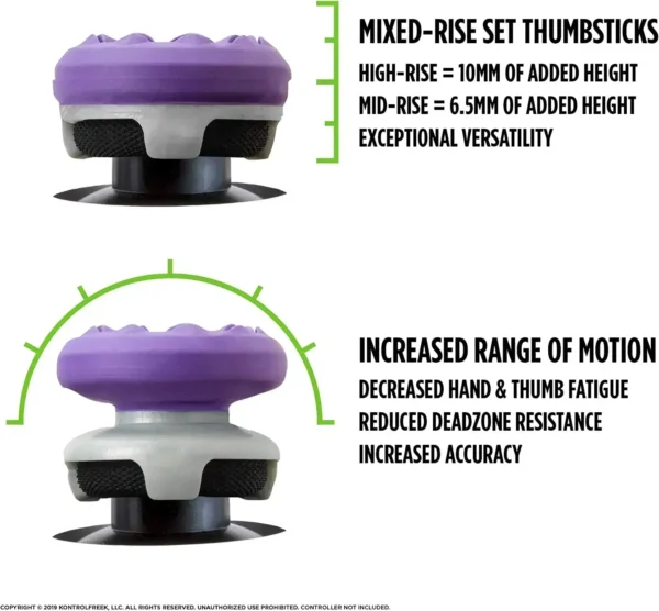 NEW 2PCS Freek Galaxy Performance Thumb Grip Caps Silicone Analog Stick Caps Cover for Xbox Series X/S Controller Silicone Cap - Image 24