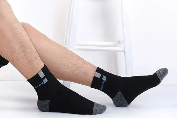 10pairs Breathable Cotton Sports Stockings Men Bamboo Fiber Autumn and Winter Men Socks Sweat Absorption Deodorant Business Sox - Image 46