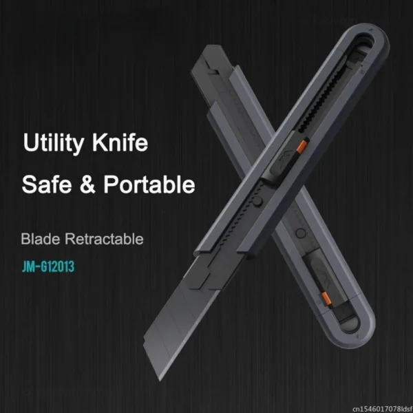 Xiaomi Jimihome 0.79inch Stretch Utility Knife Paper Cutters Carbon Steel Blades Pocket Knife with Safety Lock Handicraft Tool