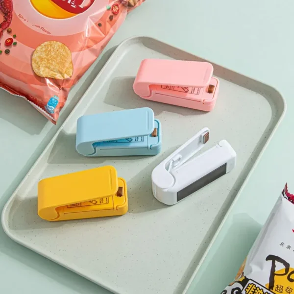 Mini Heat Bag Packaging Sealer Portable Plastic Bag Clip Sealing Machine Food Storage Seal Snack Sealing Kitchen Gadgets - Image 11