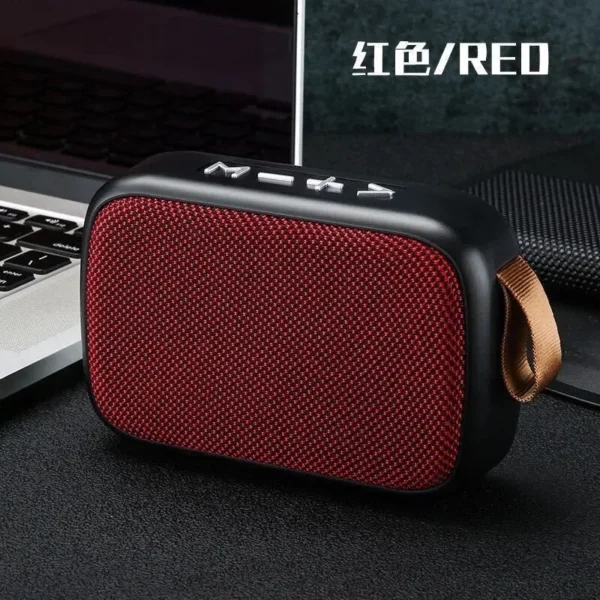 New Wireless  Speaker Outdoor Portable Subwoofer Mini Speaker Home Cloth Card Speaker - Image 7