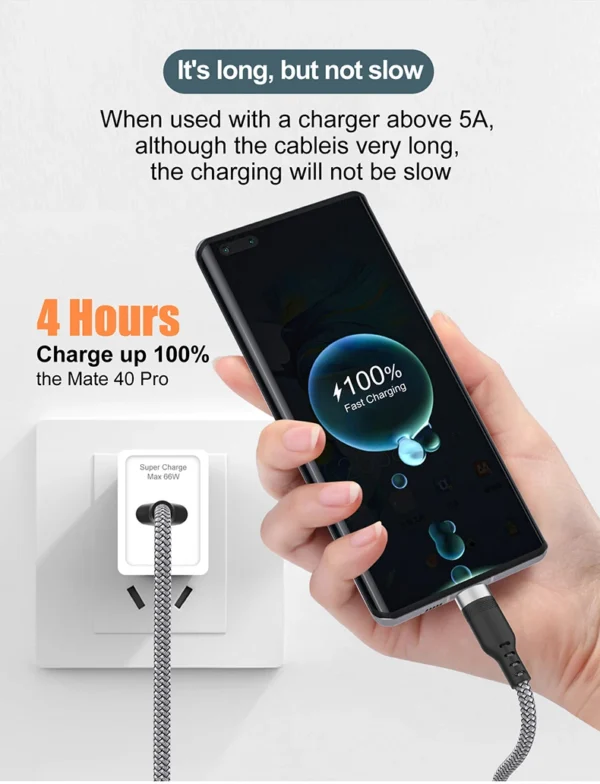 USB TYPE C Fast Charge Cable LIGHTNING 3m 5 Meters USB C Android Micro USB Extend Charging Cable for iPhone 14 Xiaomi OnePlus - Image 20