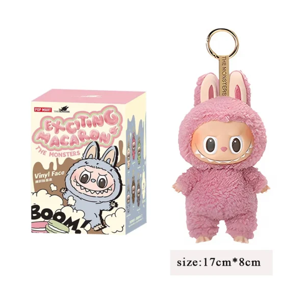 Cute Labubu The Monsters Box Toys Exciting Macaron Vinyl Face Mystery Boxes Mokoko Keychain for Birthday Christmas Gifts - Image 19
