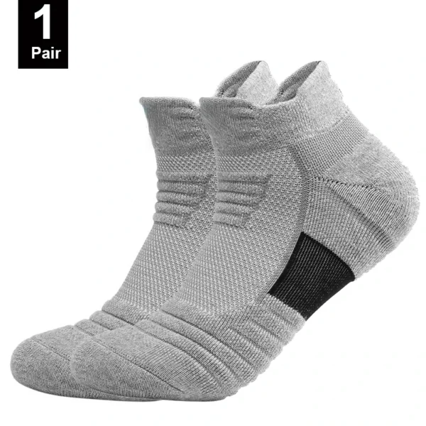 1/3 Pairs Anti-slip Football Socks Men Cotton Sock Short Long Tube Soccer Basketball Sport Socks Breathable Deodorous Sock 39-45 - Image 19