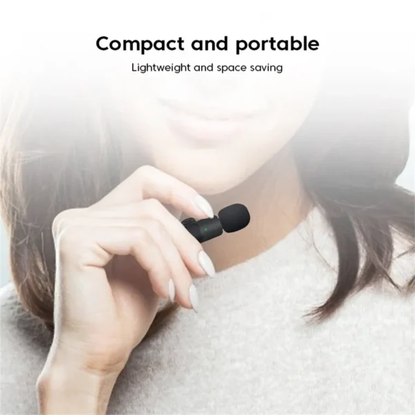 K9 Bluetooth wireless microphone portable, audio, video, static, suitable for iPhone outdoor live streaming gaming phone Type-c - Image 19