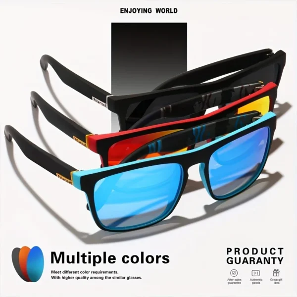 Fashion Vintage Square Polarized Sunglasses Men Women Driving Fishing Luxury Brand Designer Sun Glasses Driver's Eyewear UV400 - Image 2