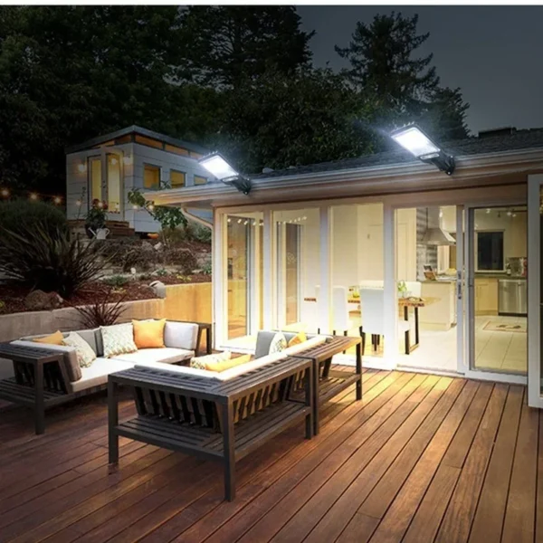Powerful LED Solar Outdoor Led Courtyard Wall Lamp Rechargeable Human Body Induction Garden Terrace Garage Door Street Lighting - Image 25