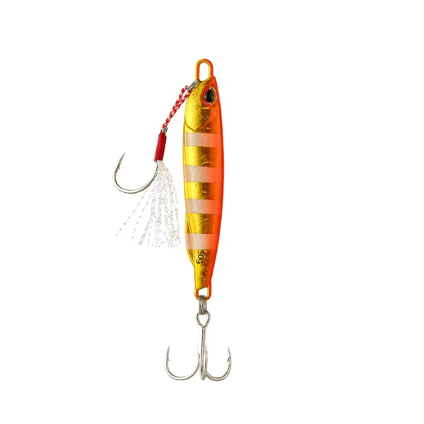 2021 Japen Metal Cast Jig Spoon 10/15/20/30/40/50g Shore Casting Jigging Fish Sea Bass Fishing Lure Artificial Bait Tackle - Image 12