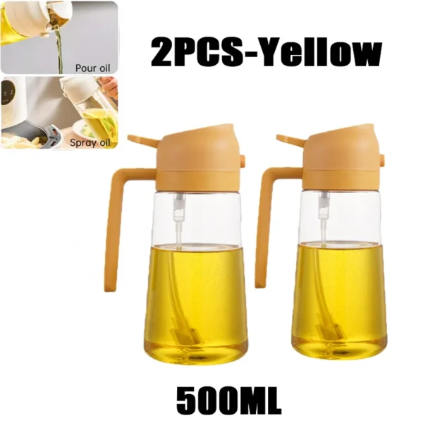 200/300/500ml Oil Spray Bottle BBQ Cooking Olive Oil Sprayer Kitchen Baking Oil Spray Empty Bottle Vinegar Bottle oil brush - Image 25