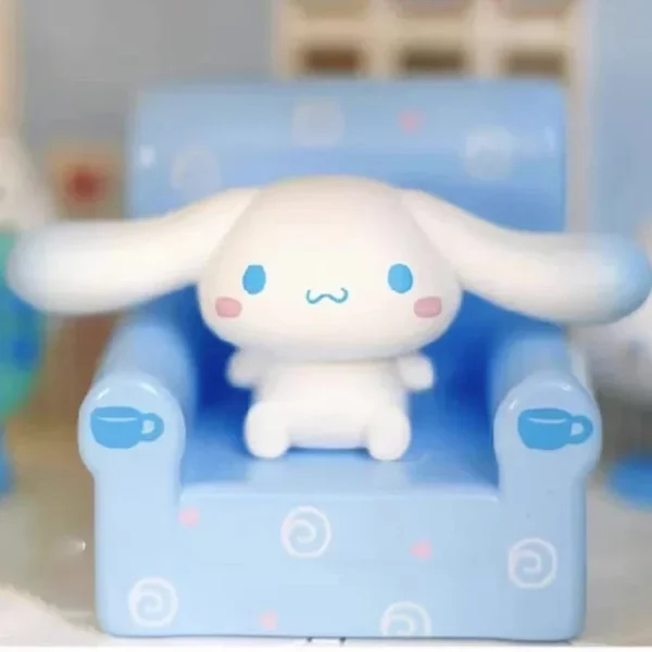 Sanrio Sitting Doll Series Blind Box Cute Sofa Cinnamoroll Hello Kitty Kuromi Mymelody Pachacco Mystery Box Kid Toy SurpriseGift - Image 10