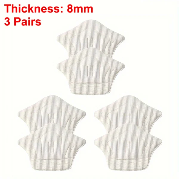 3pairs/6pairs Insoles Patch Heel Pads for Sport Shoes Back Sticker Adjustable Size Antiwear Feet Pad Cushion Insert Insole - Image 8