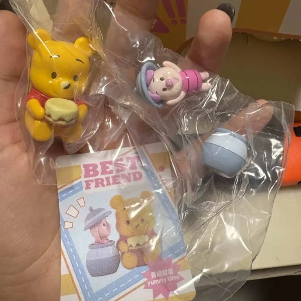 Anime Cartoon Winnie The Pooh Best Friend Series Blind Box Tigger Eeyore Piglet Model Collection Ornament Gifts For Kids - Image 13