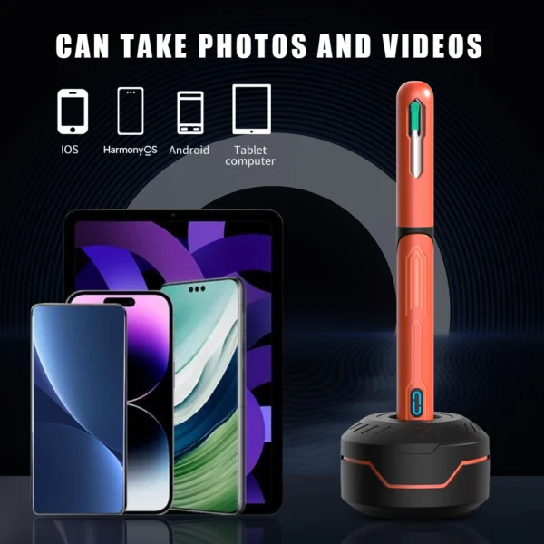Ear Cleaner with Camera Set HD Ear Sticks Otoscope USB C Charging Endoscope Wax Removal Tool Earpick Ear Cleaning Set NK3 Pro - Image 3