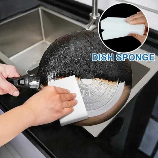 20Pcs Sponge Eraser Melamine Sponge Cleaner Kitchen Cleaning Sponge For Dish Wash Household Bathroom Cleaning Tools 100x60x20MM - Image 2