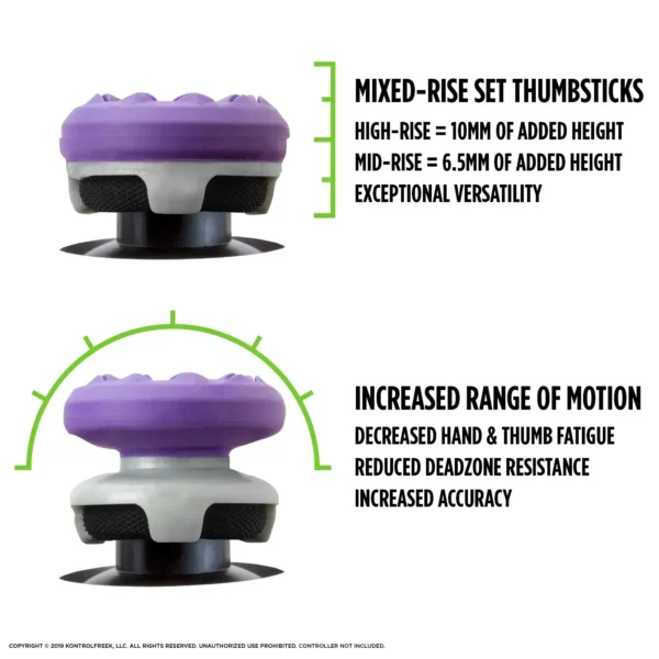 NEW 2PCS Freek Galaxy Performance Thumb Grip Caps Silicone Analog Stick Caps Cover for Xbox Series X/S Controller Silicone Cap - Image 21