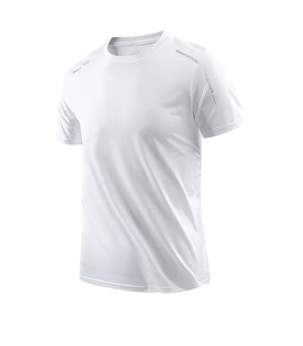 CHRLCK Men's Running Quick Drying T-shirts Breathable Hiking Fishing Tees Soft Elasticity Outdoor Sports Short Shirt Summer - Image 21