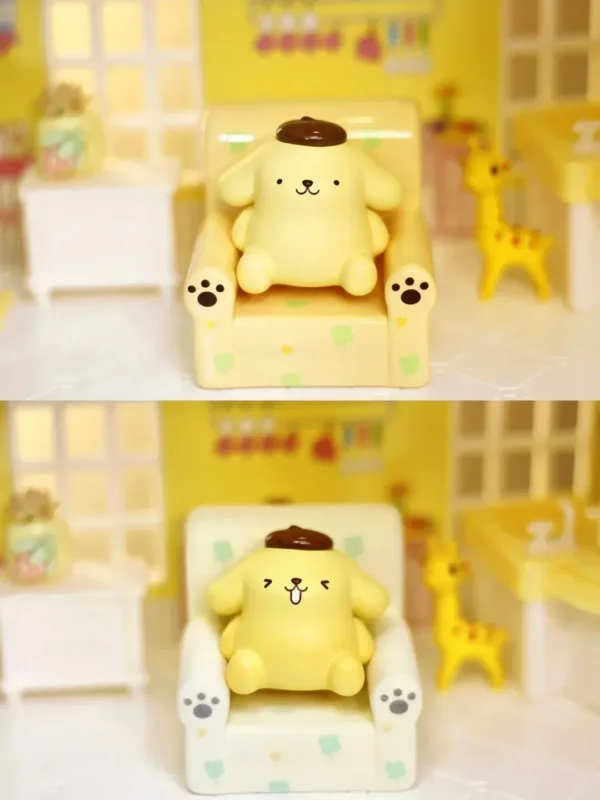 Sanrio Sitting Doll Series Blind Box Cute Sofa Cinnamoroll Hello Kitty Kuromi Mymelody Pachacco Mystery Box Kid Toy SurpriseGift - Image 22