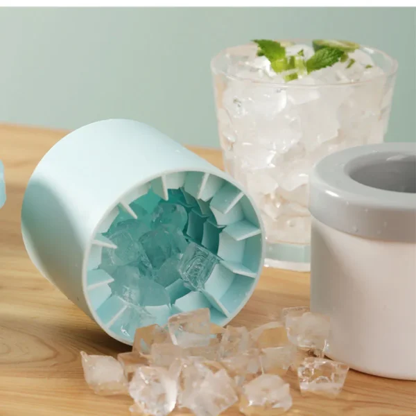 Silicone Ice Cube Mold Round Ice Bucket Summer Homemade DIY Refrigerator Freeze Ice Maker Creative Ice Cube Mold Barware Tools - Image 12