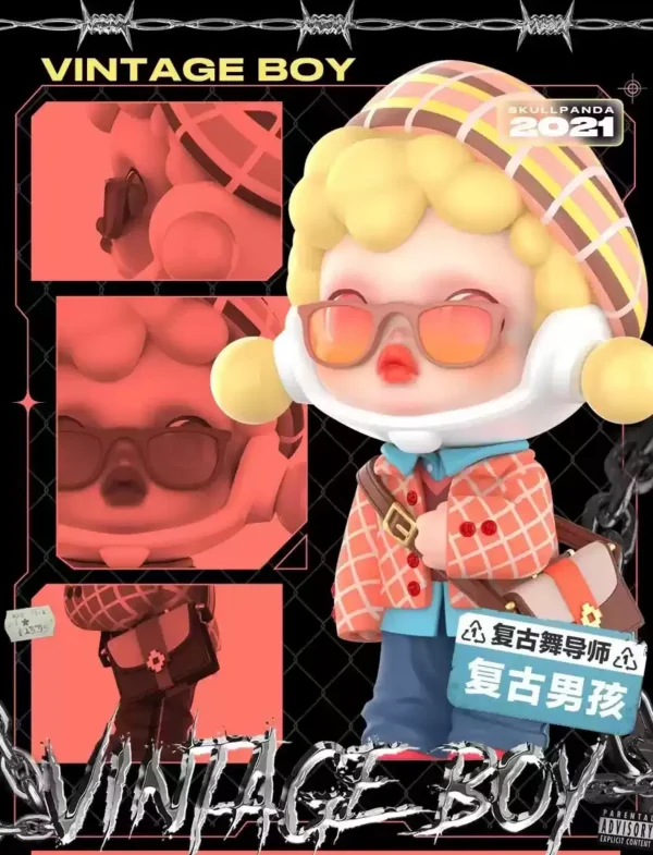 Skullpanda Hype Panda Series Blind Box Toys Confirm Style Kawaii Anime Character Cartoon Model Decoration Friend Gift Collection - Image 14
