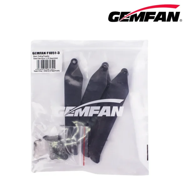 2Pairs (2CW+2CCW) Gemfan F1051 10inch Folding Propeller 2-Blade / 3-Blade Glass Fiber Nylon - Image 3