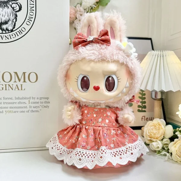 New Arrival 38cm Mini Cute Doll Clothes Outfit Accessories Labubu Idol V1 V2 Cloud Shirt Set Ornament Only Clothes Birthday Gift - Image 22