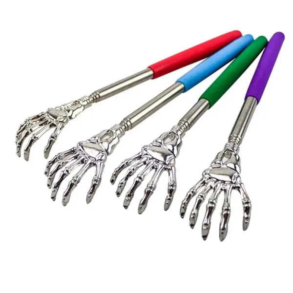 Stainless Steel Back Scratcher Telescopic Scratching Massager Extendable Itch Old Man Happy Health Products Hackle Handicrafts - Image 9