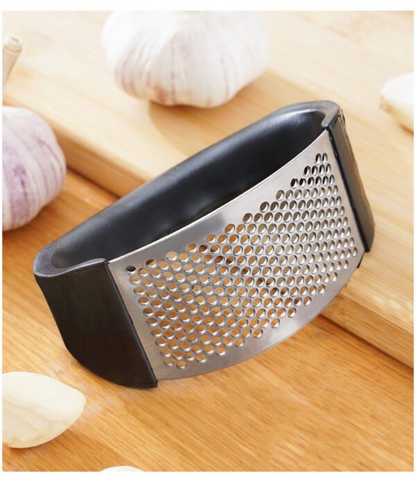 Stainless Steel Garlic Press Crusher Manual Garlic Mincer Chopping Garlic Tool Fruit Vegetable Tools Kitchen Accessories Gadget - Image 12