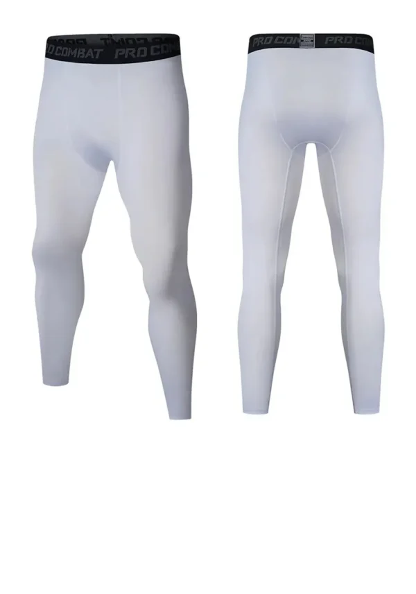 Men's Running Leggings Sportswear Quick Dry Gym Fitness Tights Workout Training Jogging Sports Trousers Compression Sport Pants - Image 18
