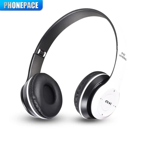 Stereo P47 Headset 5.0 Bluetooth Headset Folding Series Wireless Sports Game Headset for iPhone XiaoMi - Image 3