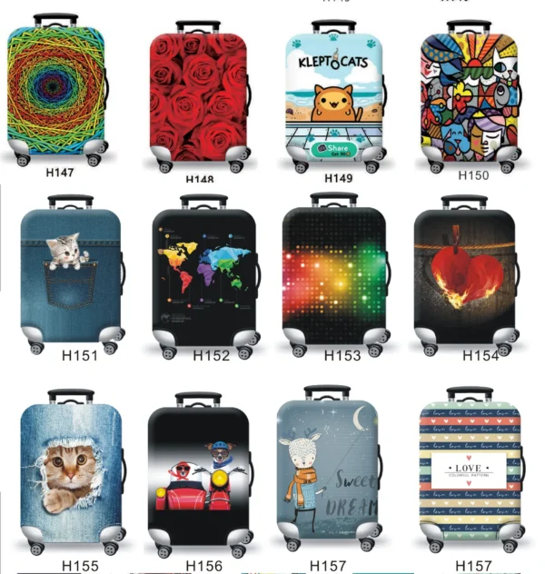 Hello Kitty Travel Suitcase Dust Cover Cute Women Luggage Protective Cover for 18-30 Inch Trolley Case Dust Cover Accessories - Image 31