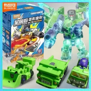 Blokees Transformers Block Defender Version Wave 3 Grimlock Soundwave Shockwave Combined Devastator Robot Kids Assembly Toys