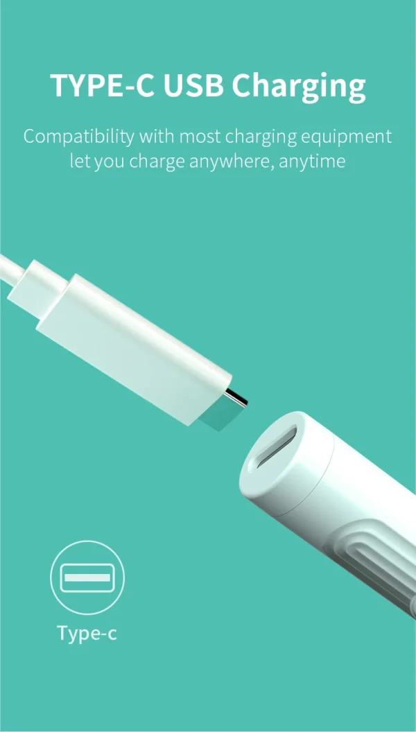 Smart Visual Ear Cleaner with Camera 1296P Ear Sticks USB C Charging Ear Wax Removal Tool WIFI Connection 6 LED Lights Earpick - Image 19