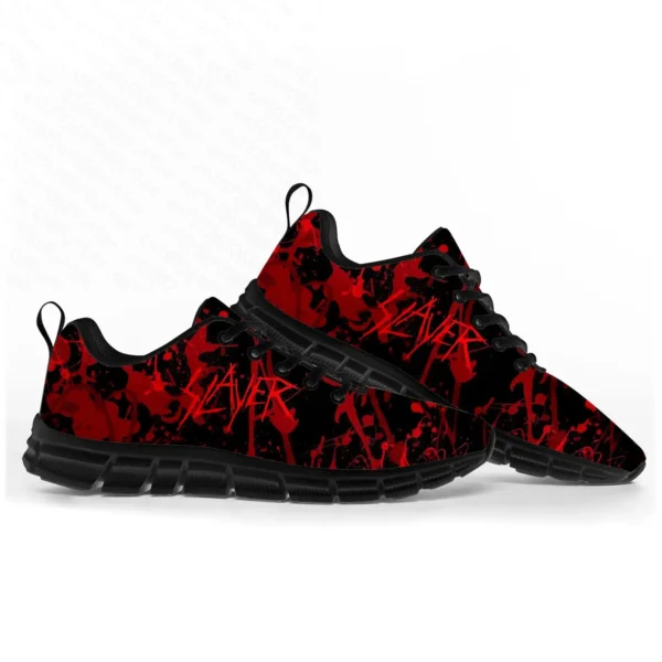 Slayer Heavy Metal Rock Band Sports Shoes Mens Womens Teenager Kids Children Sneakers Casual Custom High Quality Couple Shoes - Image 11