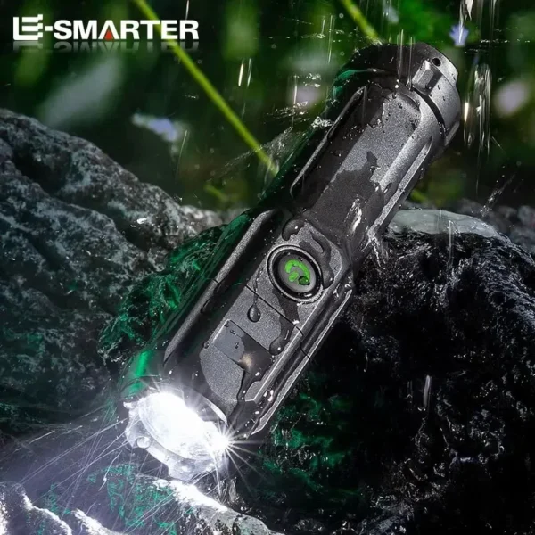 Telescopic Zoom Tactical Flashlights Rechargeable LED Torch 4 Lighting Modes Long-Range Waterproof Camping Fishing Flashlight - Image 5