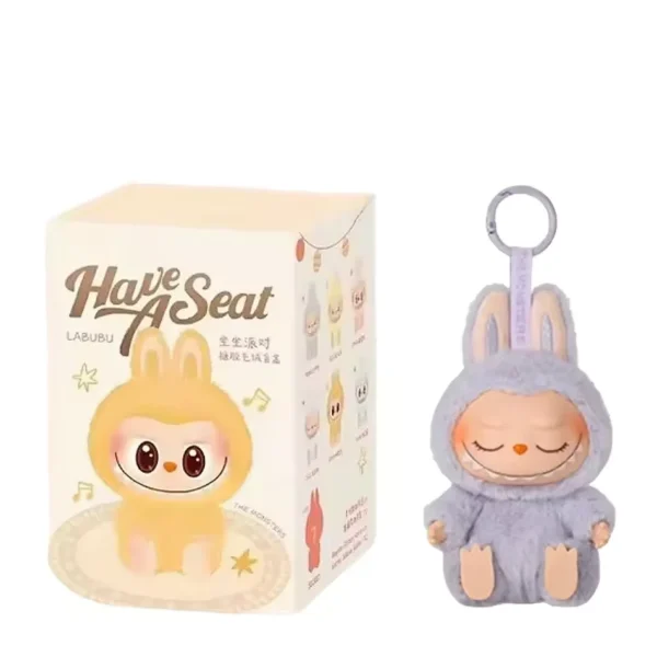 MINISO Labubu Sitting Party Series Second Generation Doll Blind Box Edition Ornament Gift - Image 7