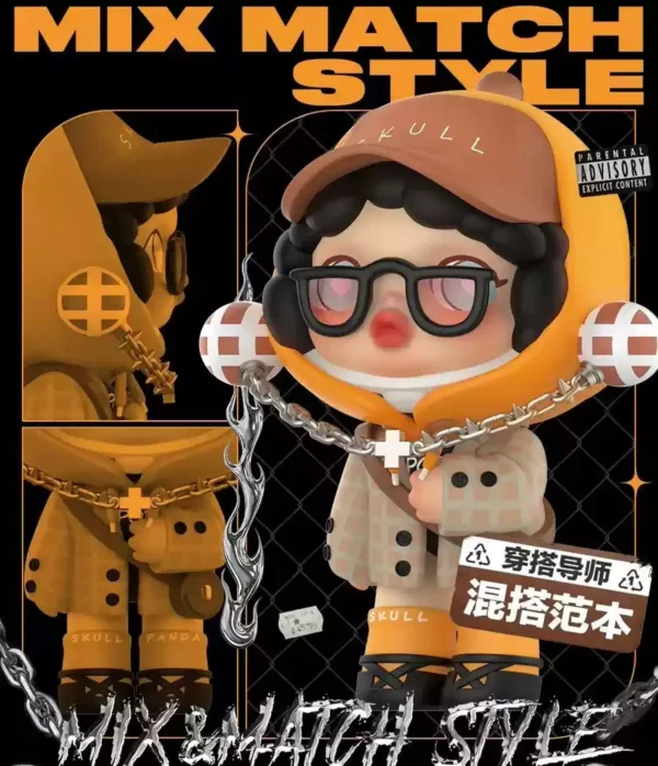 Skullpanda Hype Panda Series Blind Box Toys Confirm Style Kawaii Anime Character Cartoon Model Decoration Friend Gift Collection - Image 16