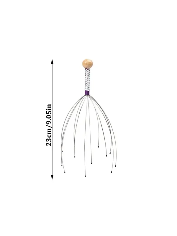 1PC Random Color Pet Massage Claw Head Massager Head Scratching Octopus Scalp Non Soul Extractor Divine Tool For Extracting - Image 14