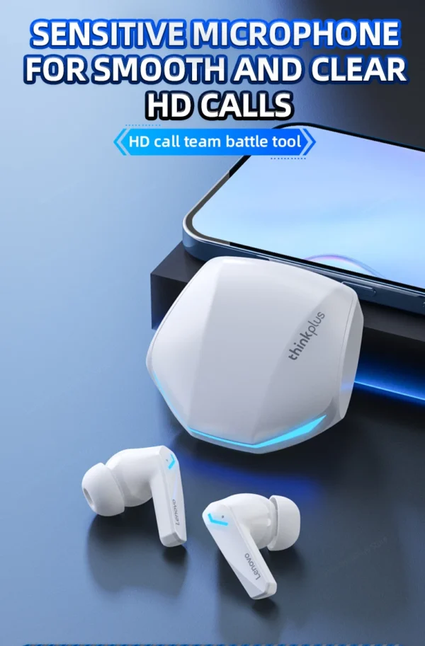 Lenovo GM2 Pro Gaming Earphones Bluetooth 5.3 Sport Headset Dual Mode HD Call Noise Reduction Earbuds with Mic For iPhone 2024 - Image 24