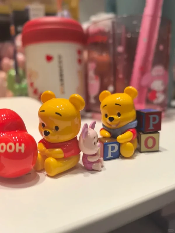 Anime Cartoon Winnie The Pooh Best Friend Series Blind Box Tigger Eeyore Piglet Model Collection Ornament Gifts For Kids - Image 25